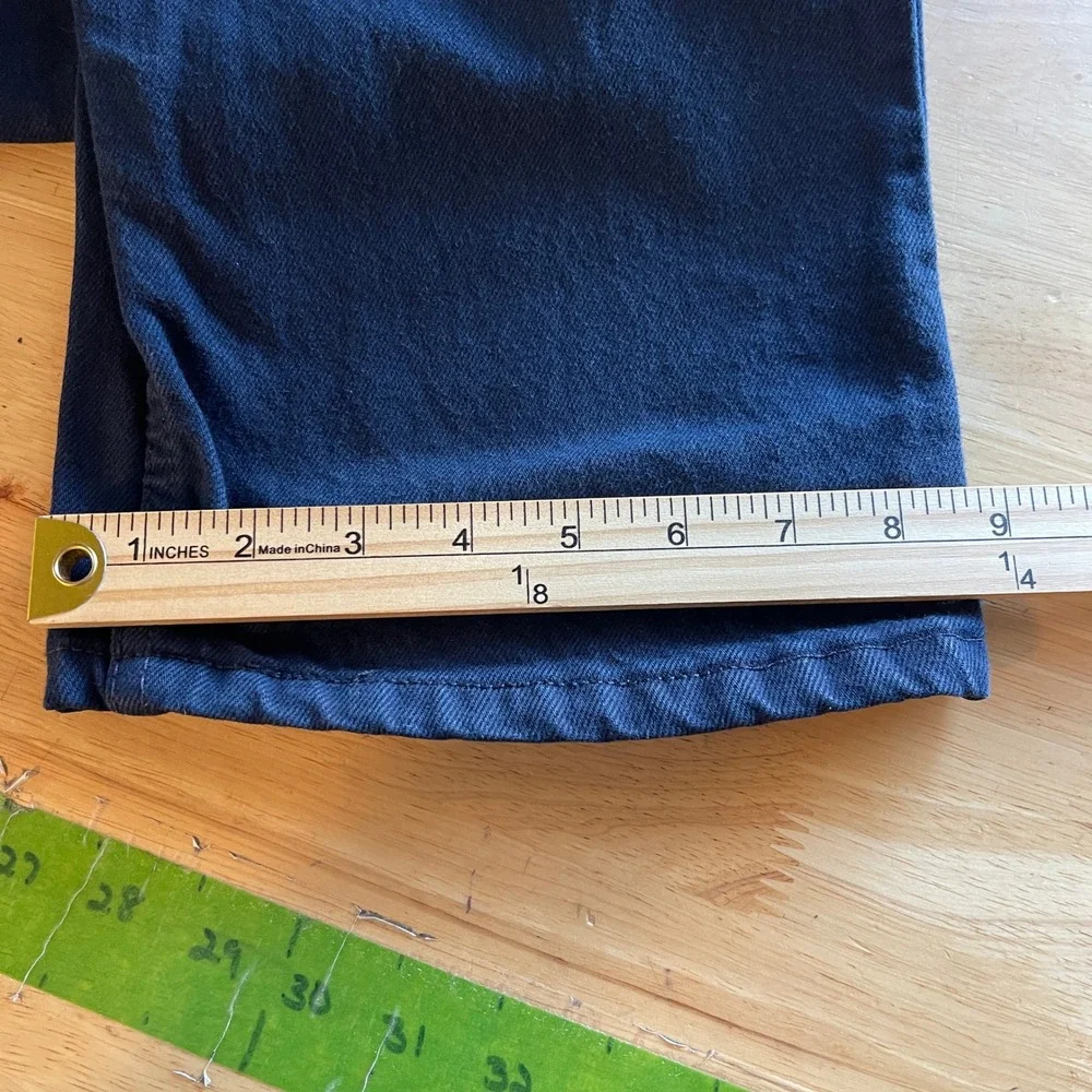 VTG Y2K Levi's 505 Regular Fit‎ 36x30 100% Cotton Dark Wash Denim Blue Jeans Zip